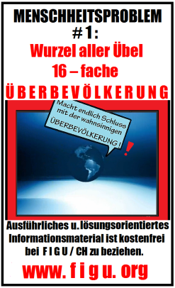 Die Wurzel aller Übel: Überbevölkerung